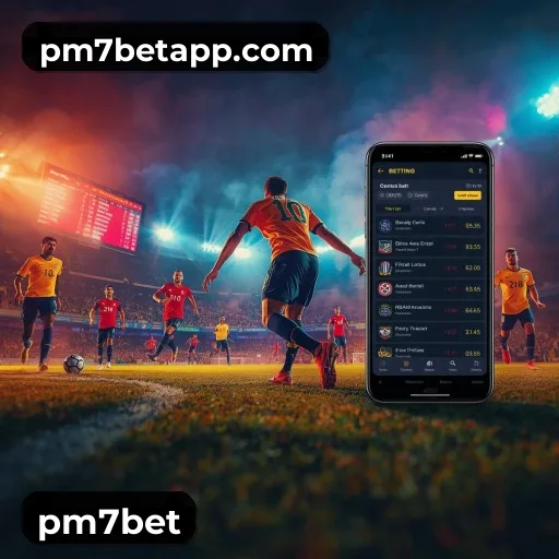 Aplicativo móvel pm7bet para iOS e Android